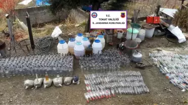 Tokat'ta Sahte İçki Operasyonu