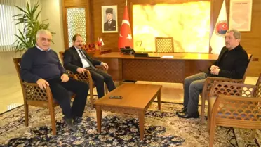 Kardemir Aş. Yönetim Kurulu Başkanı Öz'den Vergili'ye Ziyaret