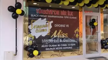 Erzincan 'Black Friday'e Tepki İçin 10 Kişiye Gelinlik Hediye Edecek