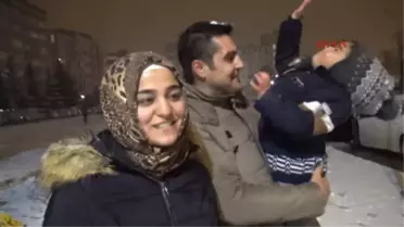 Kars'ta Kar Eğlencesi