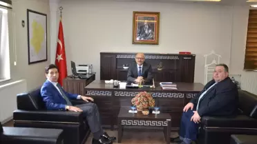 Hayrabolu Kaymakamı Bayata'ya Ziyaret