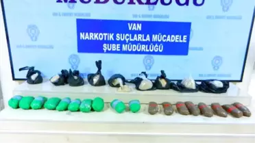 Van'da 14 Kilo Eroin Ele Geçirildi