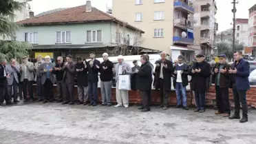 Vezirhan'da Kutsal Topraklara Gidenler Dualarla Uğurlandı