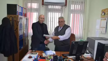 CHP İlçe Başkanı Dümenci Mazbatasını Aldı