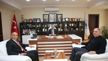 İl Emniyet Müdürü Kaya'dan, Başkan Dişli'ye Ziyaret