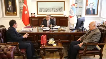 Meteoroloji Bölge Müdürü Yılmaz, Melikgazi'yi Ziyaret Etti