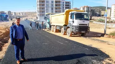 Altyapısı Tamamlanan Noktalar Asfaltlanıyor