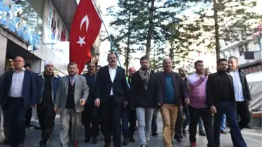 Antalya'da AK Parti'den ABD'nin Kudüs Kararına Tepki