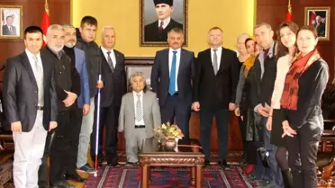 Engelli Dernekleri Vali Yazıcı'yı Ziyaret Etti