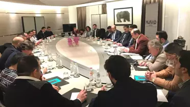 MÜSİAD Genel Başkanı'ndan Brüksel Şubesine Ziyaret