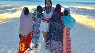 Sevil Uyar Tatil için Zanzibar'ı Seçti