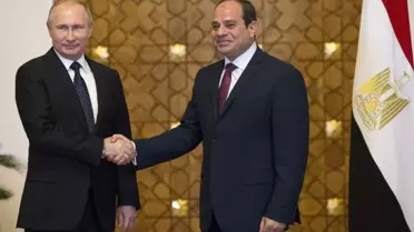 Rusya Devlet Başkanı Putin, Mısır'da