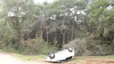 Manavgat'ta Trafik Kazası: 2 Yaralı
