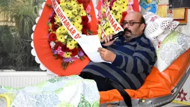 Sedyeyle Katıldığı Kongrede, Yeniden CHP İlçe Başkanı Seçildi