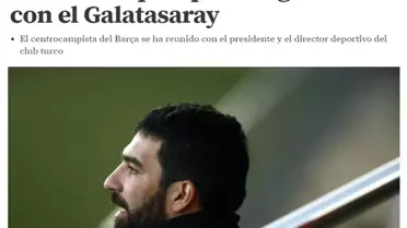 İspanyol Basınından Arda Turan İddiası