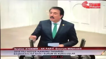 Aydemir AK Parti Grubu Adına Konuştu
