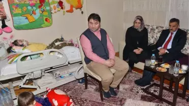 Vali Kaymak'tan Skolyoz Hastası Zeynep İçin Kalorierli Ev Talimatı