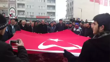 Güroymak'ta 'Kudüs' Protestosu