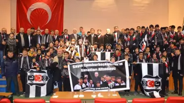 Beşiktaş'tan Muş'a Malzeme Desteği