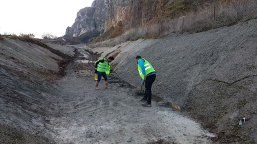 Ali Kaya Deresinin Beton Kısımlarında Onarım Çalışması Yapıldı