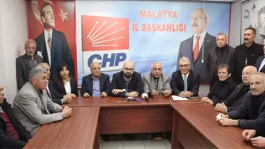 CHP'de 13 İlçe Başkanından Enver Kiraz'a Destek