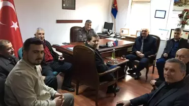 Ak Partililerden Kızılcahamam'da Protokol Ziyareti