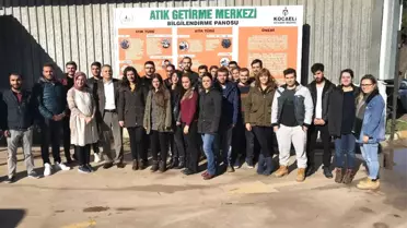 Kartepe Atık Getirme Merkezi, Bartın Üniversitesi Öğrencilerini Konuk Etti