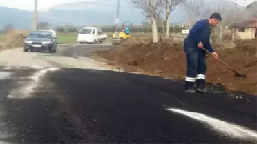 Kırkağaç'ın Yolları Bakımdan Geçti