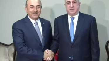 Dışişleri Bakanı Çavuşoğlu, Bakü'de