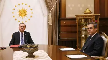 Cumhurbaşkanı Erdoğan, Fidan'ı Kabul Etti