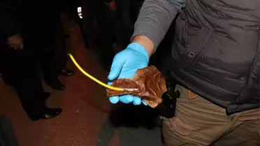 Dinamite Benzeyen Fünye Yaptı: Polis Alarma Geçti