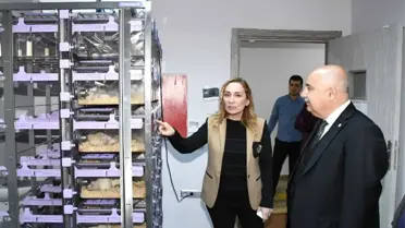 Rektör Gönüllü Deham'da İncelemelerde Bulundu