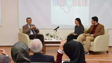 Rektör Şahin, Tıp Öğrencileriyle Tecrübelerini Paylaştı