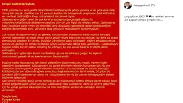 Turgay Kıran Adaylıktan Çekildi