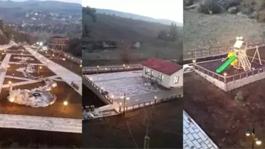 Abacı Peribacaları Rekreasyon Alanı Işıklandırıldı
