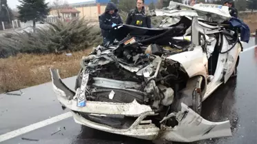 Eskişehir'de Trafik Kazası; 1 Ölü