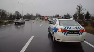 Eskişehir'de Trafik Kazası; 1 Ölü