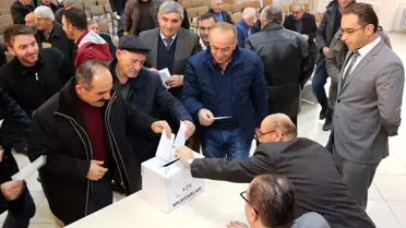 Gümüşhane'de Sydv Mütevelli Heyeti Üye Seçimi Yapıldı
