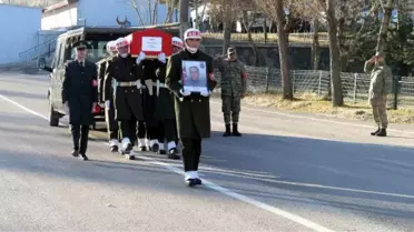 Şehit Asker Memleketine Gönderildi