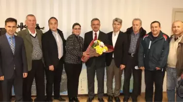 Balkan Türkleri ve Erzurumlular, Başkan Köşker'i Ziyaret Etti