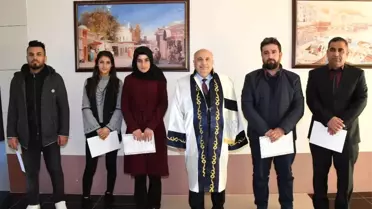 Adıyaman Üniversitesi Fakülte Birincilerine YÖK Başkanından Tebrik Mektubu