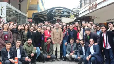 Rektör Bircan, Öğrenci Topluluklarıyla Nazilli'de Bir Araya Geldi