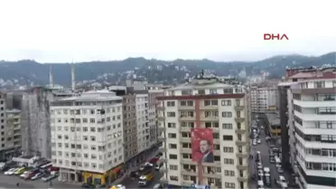 Rize-Dolgu Alanı Üstündeki Rize'de Büyük Tehlike
