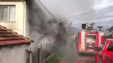 Fethiye'de Ev Yangını