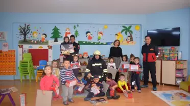 Bozüyük Belediyesi İtfaiye Müdürlüğü'nden Uğur Böcekleri'ne Ziyaret