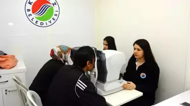 Kepez'de Tam Donanımlı Göz Muayenesi
