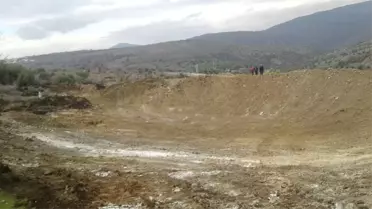 Manisa'da Bir Hayvan İçme Suyu Göleti Daha Tamamlandı