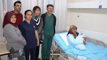 Malatya'da Yılın İlk Bebeği 'Sefa' Oldu