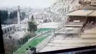 Kalede Doğum Günü Selfiesi Çeken Adamın Düşme Anı Kamerada