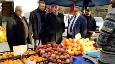 Tarım Müdürlüğü Üretici Pazarını Denetledi